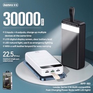Remax RPP-183 30000mAh 22.5W LED 露營快充充電寶 (黑色)