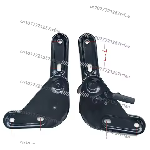 Construction vehicle seat backrest folded flat Fold flat Angle adjuster backrest adjustment 0 degree