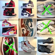 全新 Nike AJ1 Air Jordan 1 AJ11 AJ6 Basketball Shoes Sneakers Collection US9.5 US10 US9 US10.5 波鞋 籃球鞋