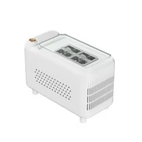 1pcs Portable Car Ice Maker 12V Compact Ice Machine For Camping Travel Office With 8 Car Electronics
