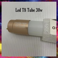 LED T8 2'/4' Glass Tube 30w 6500k