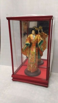 日本和服人形  人偶高40公分 框30*23*50