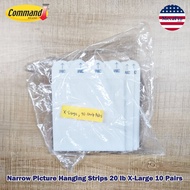 Command® Narrow Picture Hanging Strips แถบกาวติดผนังแขวนรูปภาพ