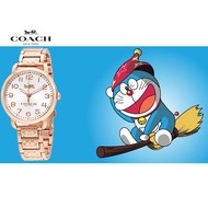 (Real Photo) Original Coach Women's Delancey Rose Gold Bracelet Watch 14502497 Jam Tangan Wanita