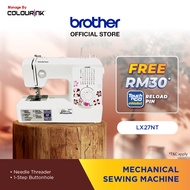 Brother LX27NT Mechanical Sewing Machine Needle Threader 1-step Buttonhole 27 Stitches