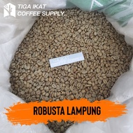 Green Bean Robusta Lampung Natural 1 Kg - Biji Kopi Mentah