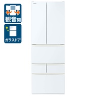 （標準設置料込_Aエリアのみ）ふたり暮らし　二人暮らし　ベジータ GR-W460FK-EW 東芝 462L 6ドア冷蔵庫（グランホワイト） TOSHIBA VEGETA　FKシリーズ [GRW460F