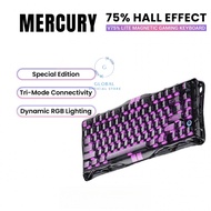 Global GravaStar Mercury V75 Lite 75% Gaming Keyboard – Hall Effect Magnetic Switches, Rapid Trigger