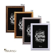 F4 Photo Frame - Carved - F4 Classic Photo Frame