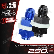 H/F Fuel Cell Bulkhead Fitting AN6