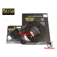 JRP Thailand Sprocket (BLACK 428) SRL115-Fi Front And Rear, Sprocket JRP Depan Belakang