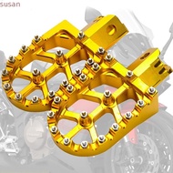 SUSANMY Dirt Bike Foot Pegs, CNC|Durable Footpegs Rest, Hot Rest Pedal Pedal CNC for MX 650 500 MX65