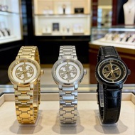 Tory Burch Square Dial Quartz Strap Watch