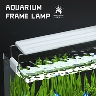 [COD] Fish Tank Aquatic Plants Fluorescent Fixture led Aquarium Lamp Holder Foreign Trade Aquarium Lighting PVC Lamp Holder European Standard LED Christmas Gift