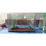 - aquarium size 30x15x20 cm aquarium channa aquarium chana aquarium