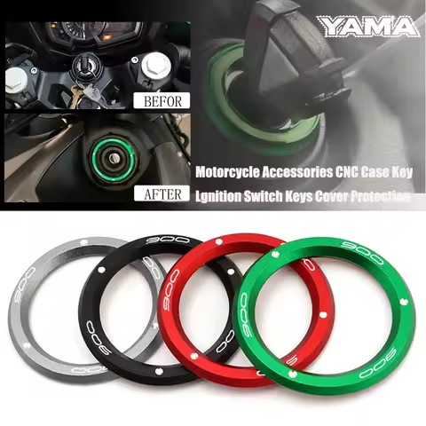 Moto Accessories For Kawasaki Z900 Z900RS Z 900 RS Z-900 Z-900RS CNC Aluminum Case Ignition Switch K
