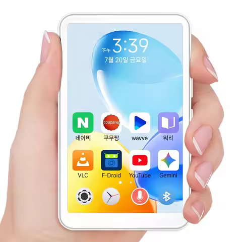 Android10 Mp3 Player 4-Inch, Wifi Connection, Bluetooth Audio, Play Store+Genie/Bugs, 1080P+Lossless