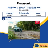 PANASONIC TH-32HS550K 32" ANDROID TV TH-32HS550K 32 INCH Bluetooth Smart TV 智能电视