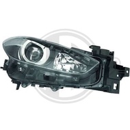 Right-Left main headlight H11 H15 with LWR adjustment motor for Mazda 3 BM BN BSP4510K0D BSP4510L0D 