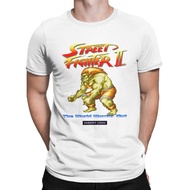 Street Fighter Ii Game Fan Men's Clothing Leisure Shirt Short Sleeve Funny T-shirt For Men XS-6XL