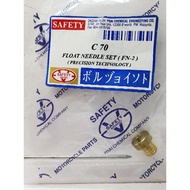 HONDA C70 C70Z2 HONDA BULAT PETAK Float NEEDLE JARUM Pelampung Rocker JARUM 100%ORIGINAL SAFETY & Go