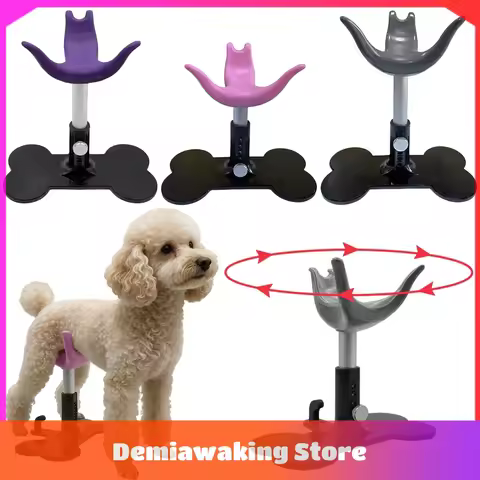 Dogs Assisted Standing Bracket for Small To Medium Pets 5.7-7.3 Inch Adjustable Dog Beauty Seat Rack