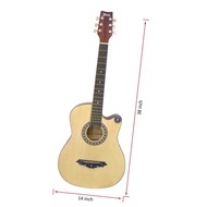 B - Cutaway Guitar 38 Inch
