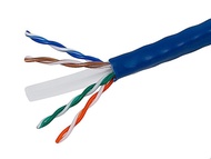 Monoprice Cat6 Ethernet Bulk Cable - Stranded, 550Mhz, 10G, UTP, CM, 24AWG, Pure Bare Copper Wire, P