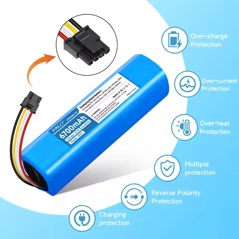 6700mAh Replacement Battery for Dreame L10s L10 D9 D10 Plus L10 Pro Plus D10s RLS5-BL0 F9 Z10 Pro S1