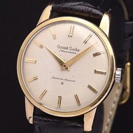 Seiko 手動上弦 J14070 Grand Seiko 25 顆寶石圓形銀色錶盤男士手錶 1652310
