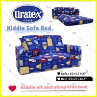 ✉ ☾ ◰ Uratex Kiddie Sofa bed sit and sleep sofa bed for kids (0-5 yrs old)