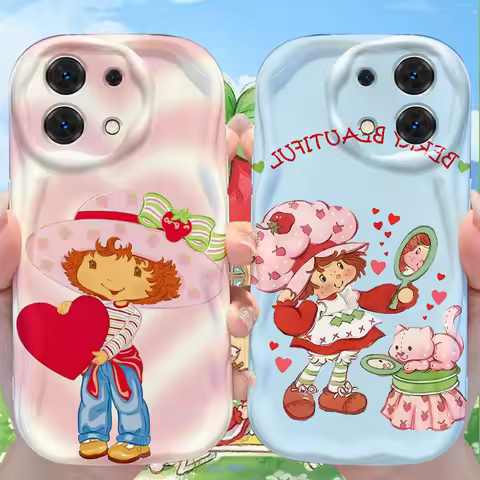 S-Strawberry S-Shortcakes Case for Xiaomi Redmi Note 14 13 12 11 10 Pro Plus 5G 9 14C 13C 4G 12C 10C