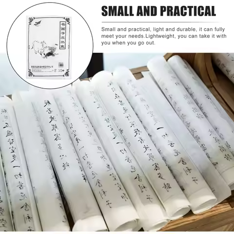 8K Sumi Paper Prime Ink Writing Durable Chinese Rice Paper Xuan Paper Sumi Paper for School Brush Wr