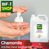 Anti Bacterial Hand Sanitizer Gel with 75% Alcohol  - Chamomile Anti Bacterial Hand Sanitizer Gel - 5L