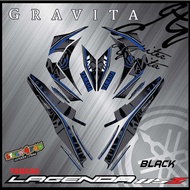 STRIPE MOTOR Yamaha Lagenda SRL 115 ZR/ SRL115 FI JUPITER GRAVITA(19) BODY STICKER