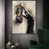 Football Star Messi Ronaldo Poster Wall Art Decoration Painting Without Frame Room Home Decor Soccer