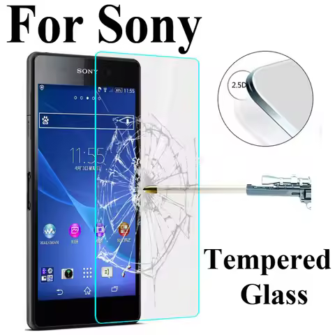 9H HD Tempered Glass for Sony Xperia Z1 Z2 Z3 Z4 Compact Screen Film Glass for Sony X Compact Z Clea