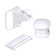 (4 LOCK + 1 KEYS) 5pcs Baby Safety Magnetic Lock Cabinet With Key Child Safety Locks Baby Proofing C