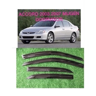 🔥READY STOCK🔥HONDA ACCORD SDA MUGEN DOOR VISOR 2003 2004 2005 2006 2007 2008 AIR PRESS SUN VISOR PRO
