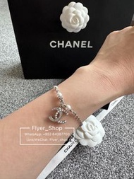 Chanel 24S Mini 珍珠閃石 cc 手鏈耳環 迷你Cc bracelet earrings 耳釘