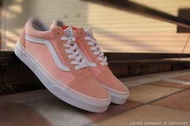 紐約站全新現貨 VANS OLD SKOOL 基本款 粉紅 粉膚色 白線 國外限定 女鞋 滑板鞋【8G1NRU】
