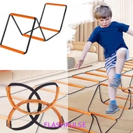 FLASHPULSE Agile Ladder, Carbon Steel Orange Soccer Speed Ladder, Durable Instant Set-up Foldable Mu
