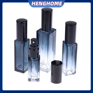 HENGHOME Gradient Blue Perfume Bottle 5ml 9ml 20ml Perfume  Bottle Empty Glass Atomizer Travel Cosme