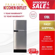 Sharp 170L 2 Door J-Tech Inverter Refrigerator SJ189MS  | Midea 200L 2 Doors Inverter Refrigerator M