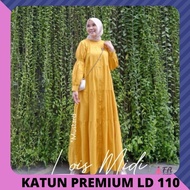 lois midi pakaian baju gamis dress dres gaun longdres maxi maxy katun