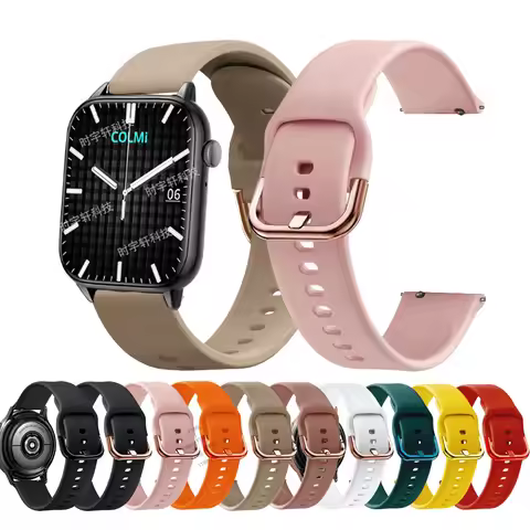 Silicone Wristband for Colmi P8 Plus/SE/GT/Pro/Max Smart Watch Band for Colmi C80 C60 C61 P9 P10 Spo