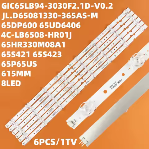 LED strip for 65DP600 65P8S 65P8 65S4 L65P8US 65EP640 65p65us 65U5850C D6620U 65S421LCAA 65S425TACA 