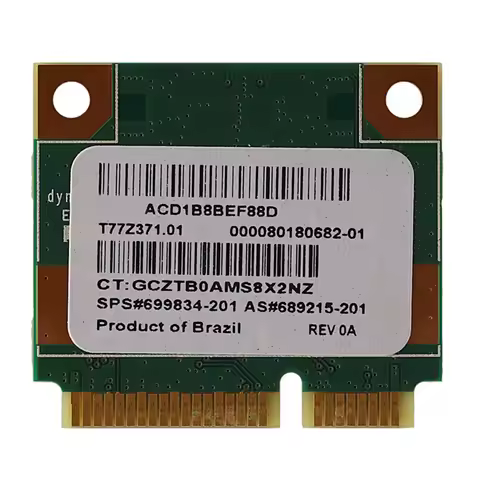 5PCS 150Mbps 2.4Ghz RT3290 802.11B/G/N Wireless Wlan Card WIFI + Bluetooth BT 4.0 Half Mini PCI-E Ca