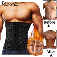 Waist Trimmer Belt for Men Waist Trainer Corset Slimming Body Shaper Workout Sauna Sweat Band Tummy Control Shapewear