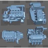 Honda engine D16 K20 F20 B16 minniature 164 hotwheel tomica
